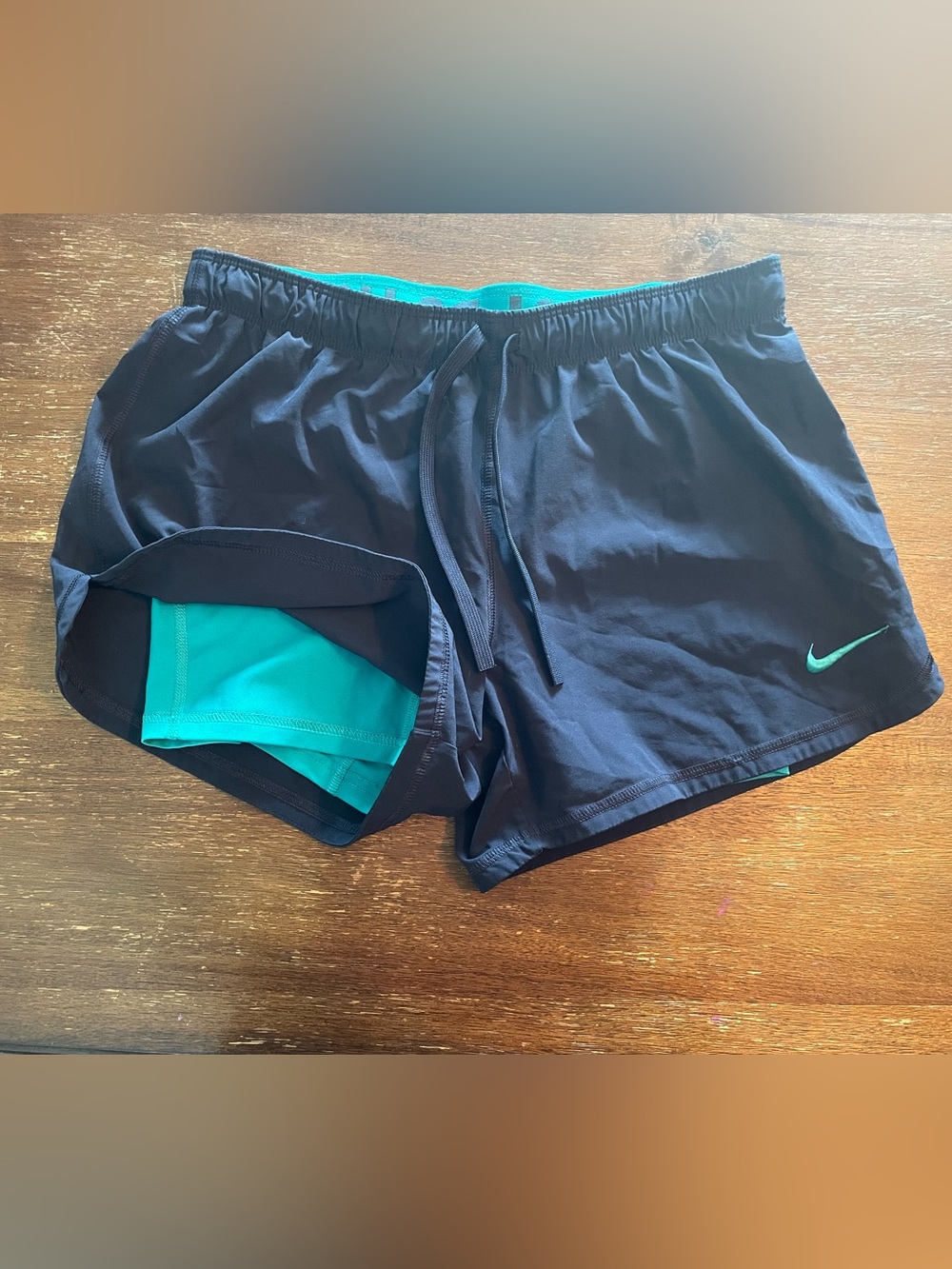 Nike Dri-FIT Running Shorts in Teal